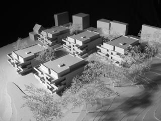 Rebwiesstrasse, Zollikon, Modell, Fischer Architekten AG Zürich